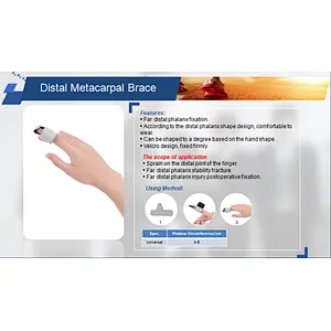 Distal Metacarpal Brace Immobilization Splints Orthopedic Hand Brace