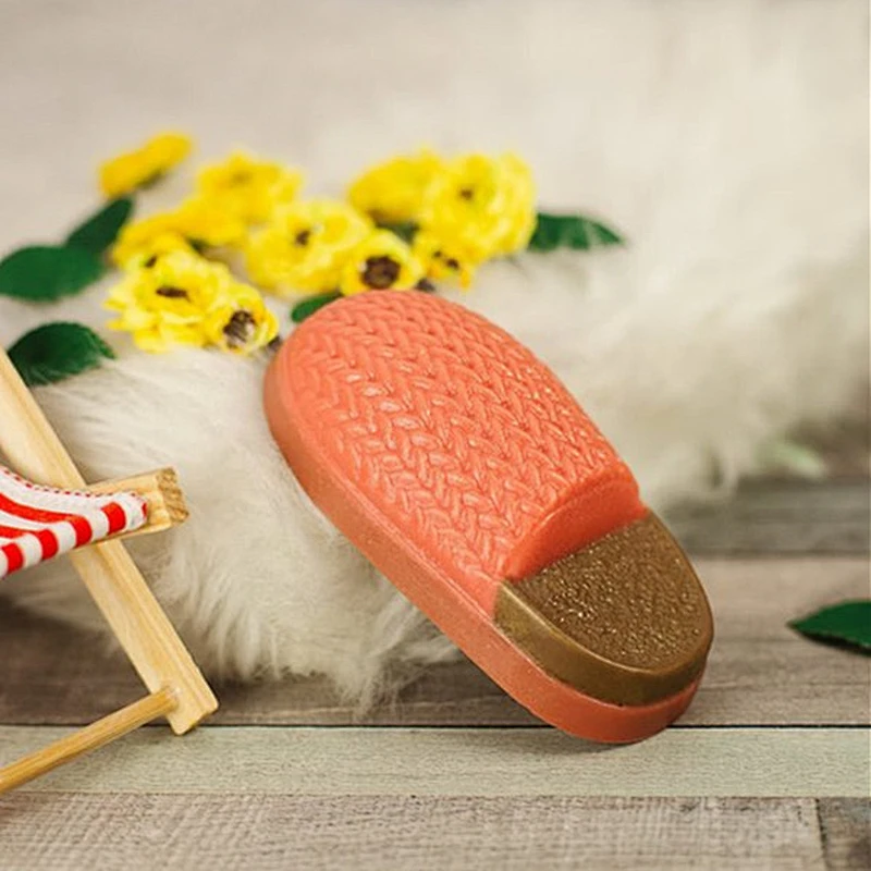 Shoes shape silicone mold for soap making