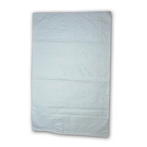Custom white woven bags for agricultural use of fertilizer packaging
