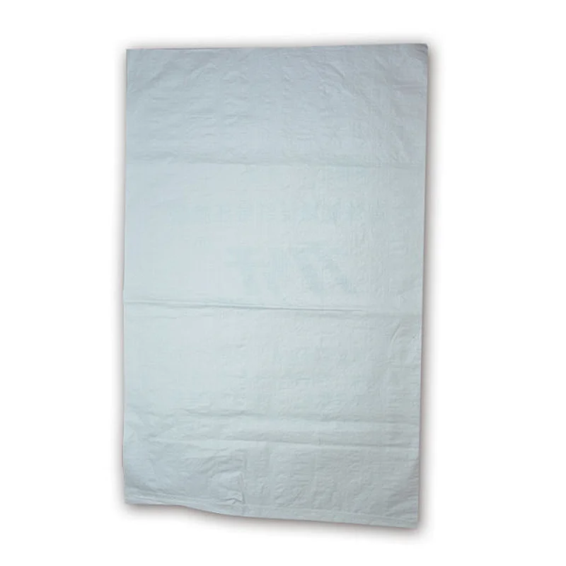Custom white woven bags for agricultural use of fertilizer packaging
