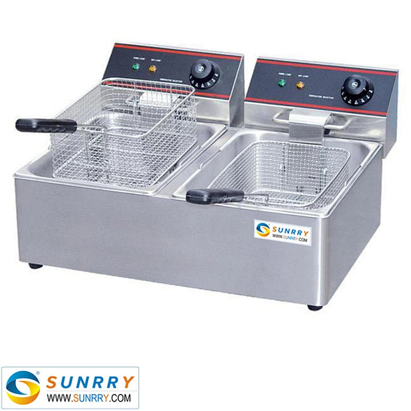 Commercial High Quality Stainless Steel Electric Deep Fryer for Sale