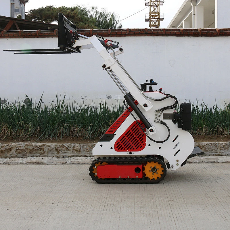 EPA ENGINE Power 23hp 800kg mini skid steer loader YF380 with rototiller ripper attachment