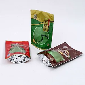Accept custom transparent PE bag self-sealing bag for tea
