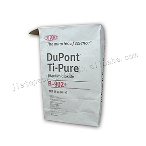 Stand up multilayer kraft paper valve bag for chemical and Ti-Pure,paper carry bags