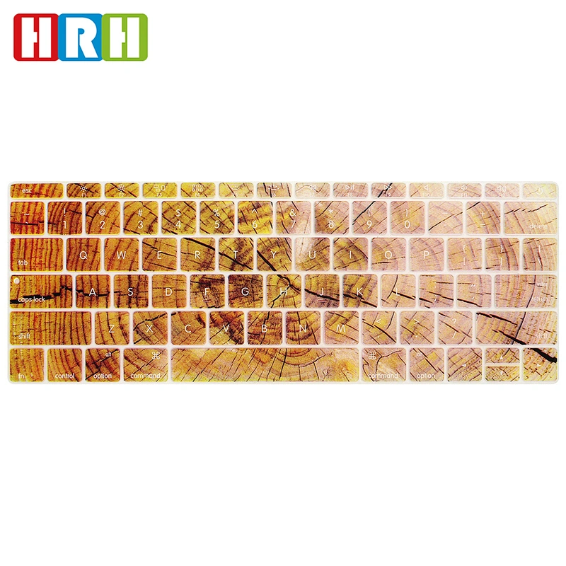 high quality odm silicone laptop keyboard skins for macbook retina 12 and 13 without touch bar English version