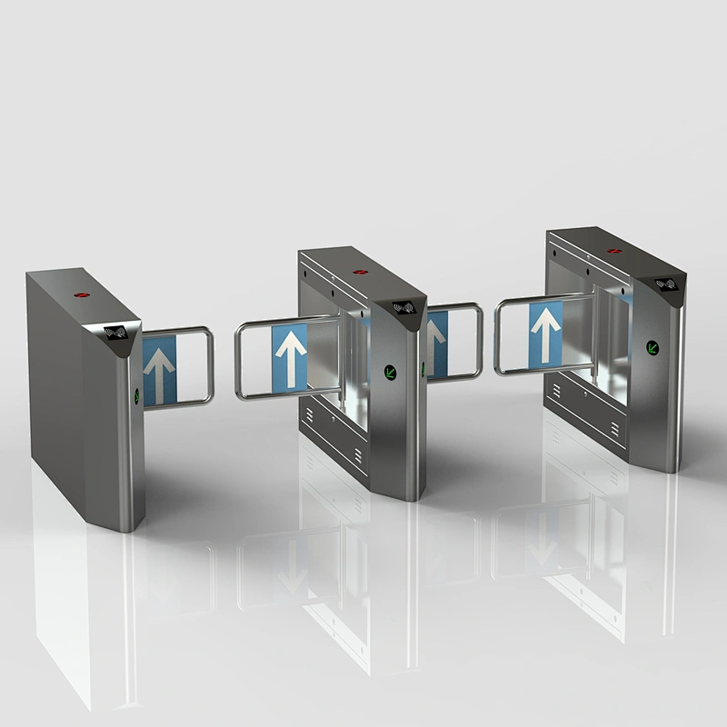 RFID Access Control Half Height Swing Turnstile
