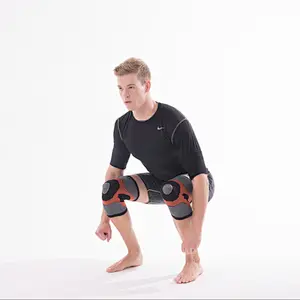 New Amazon Best Selling bamboo fiber Knitted compression  knee support sleeve