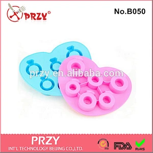 Ring shape silicone ice mold / cheap silicone molds
