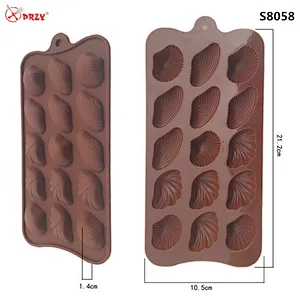 PRZY Seashell shape Fondant Silicone cake pan Molds silicone chocolate cake decoration Soap mold