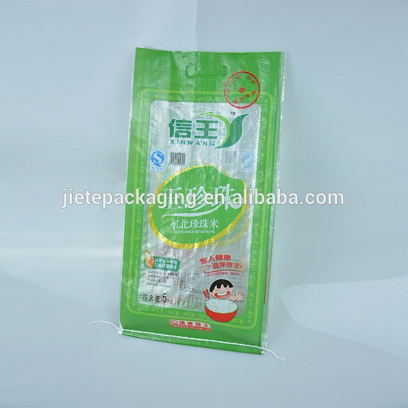 2018 hot sale agricultural products woven pp bag grain, rice bag 50kg 25kg 10kg