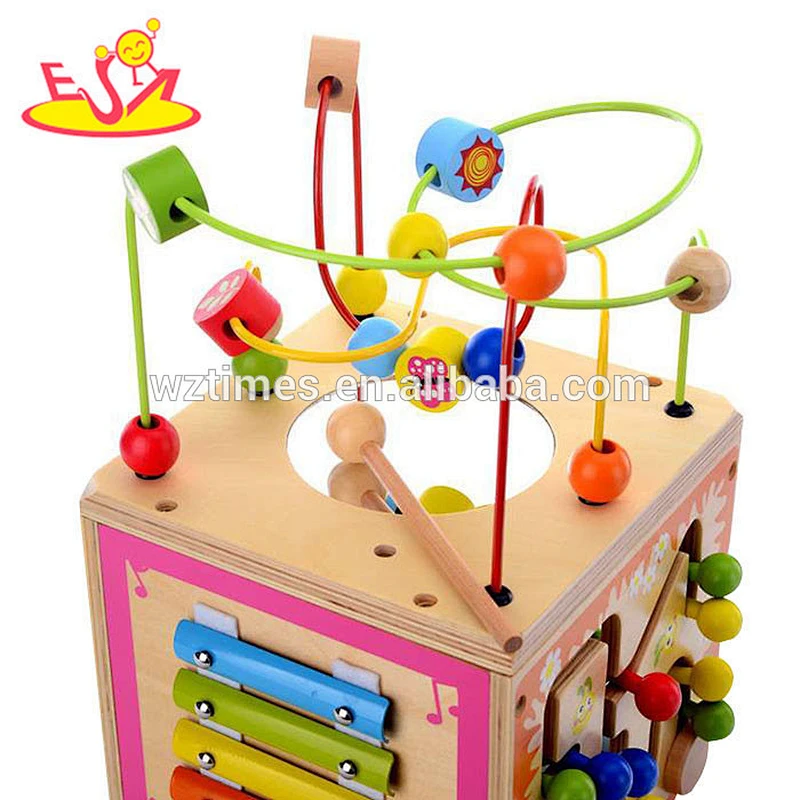 2018 großhandel baby hölzernen spielwürfel neueste kinder hölzernen spielwürfel mode kinder hölzernen spielwürfel W11B122