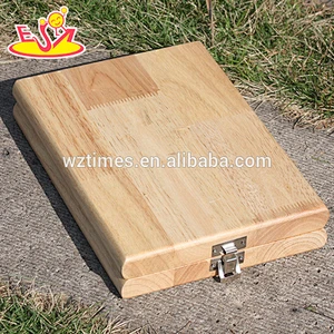 2018 hot sale kids thinking puzzle game Exercise brain intelligence wooden chess game W01A140