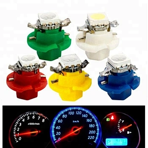Wholesale Best Interior 12V Bulb 5050 1SMD W5W B8.3D B8.4D B8.5D Signal LED Dashboard Indicator Light