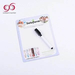New Style writing white board soft magnetic shopping list board