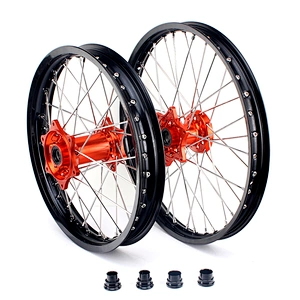 18 19 21 inch Aluminum Alloy Motorcycle spare parts dirty bike Wheels for KTM