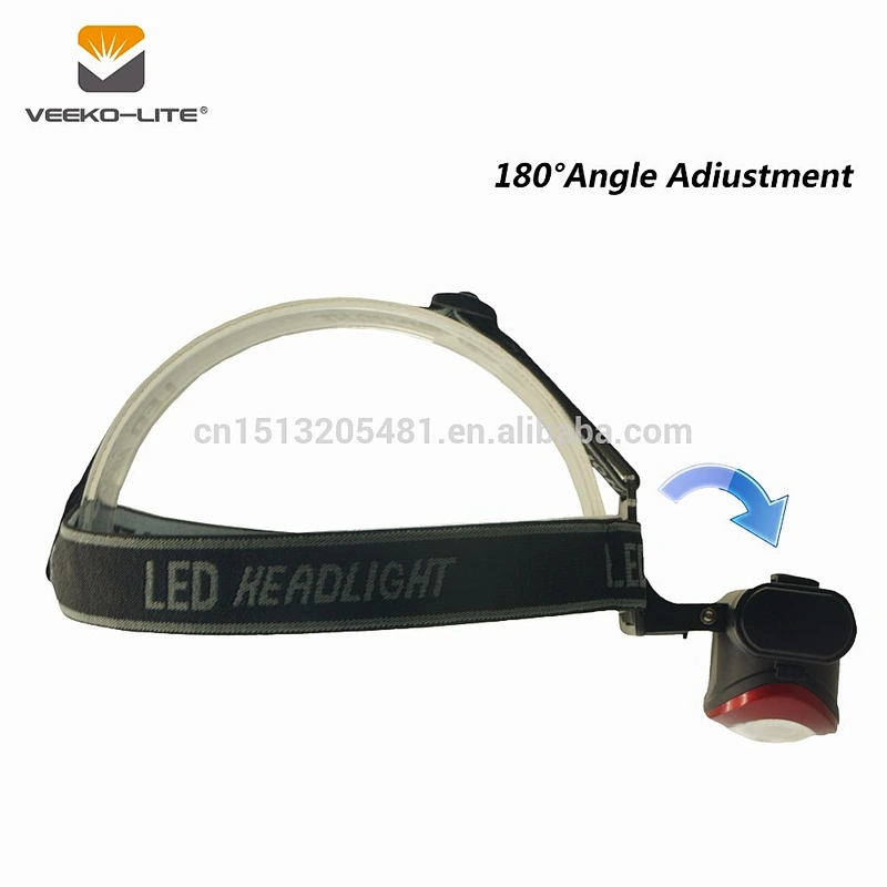 3AAA battery COB headlight head lamp