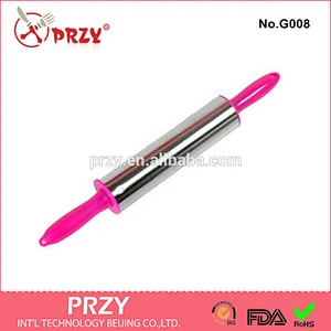 Household stainless steel roller rolling pin/GanMianBang pressure rod surface