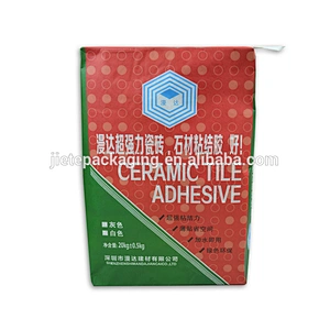 Side gusset cement, glue packaging kraft paper bag with valve port and block bottom