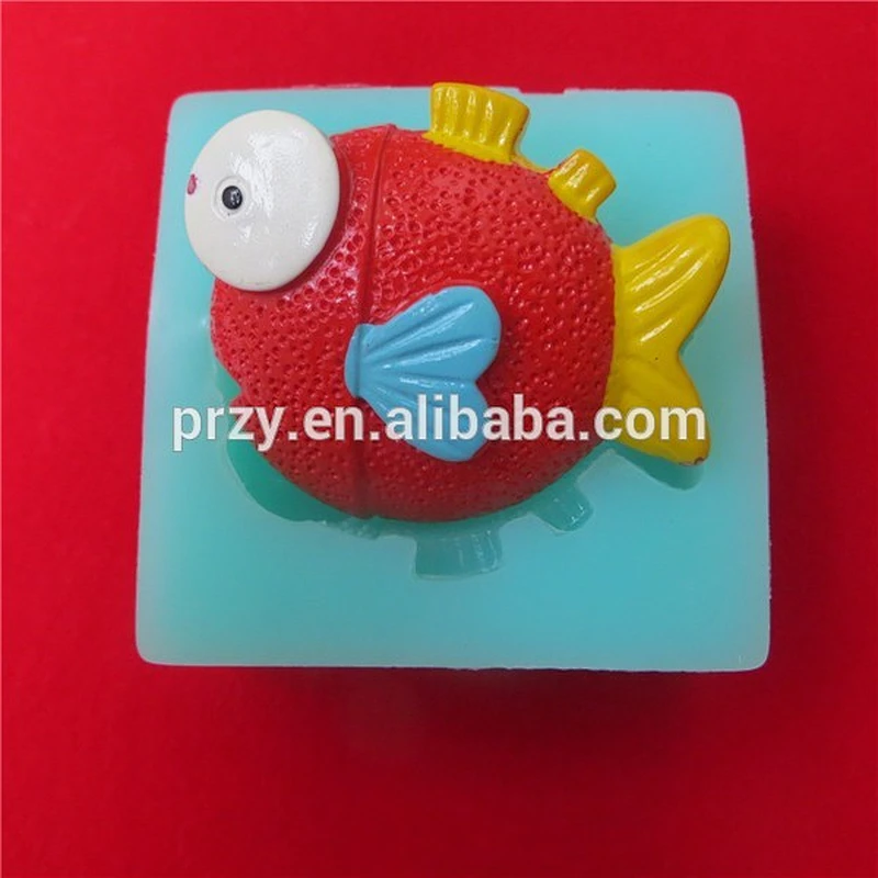 Fish Shaped silicone molds for cake decorating,fish silicone cake mold
