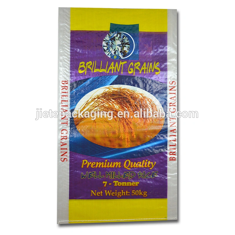 packing agricultural products 50kg pp woven bag
