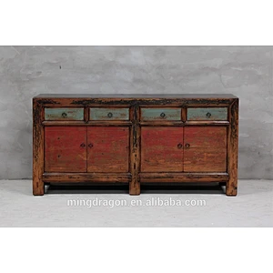 Chinese Antique reclaimed wood TV Stand furniture