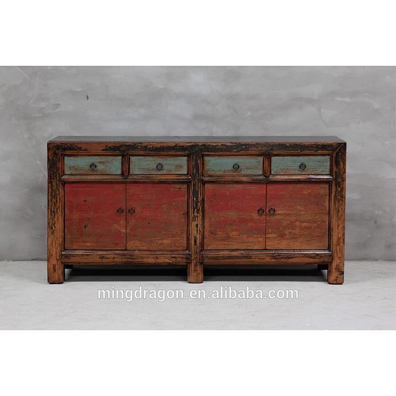 Chinese Antique reclaimed wood TV Stand furniture