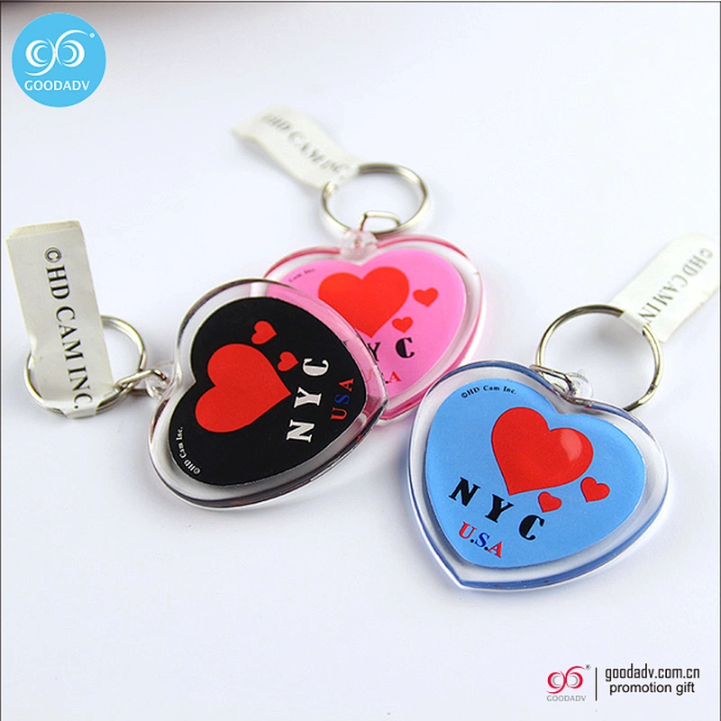 Acrylic keychains custom printed acrylic charms key holder