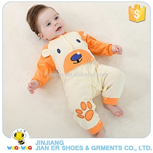Fashion design private brand toddler child 100% cotton romper
