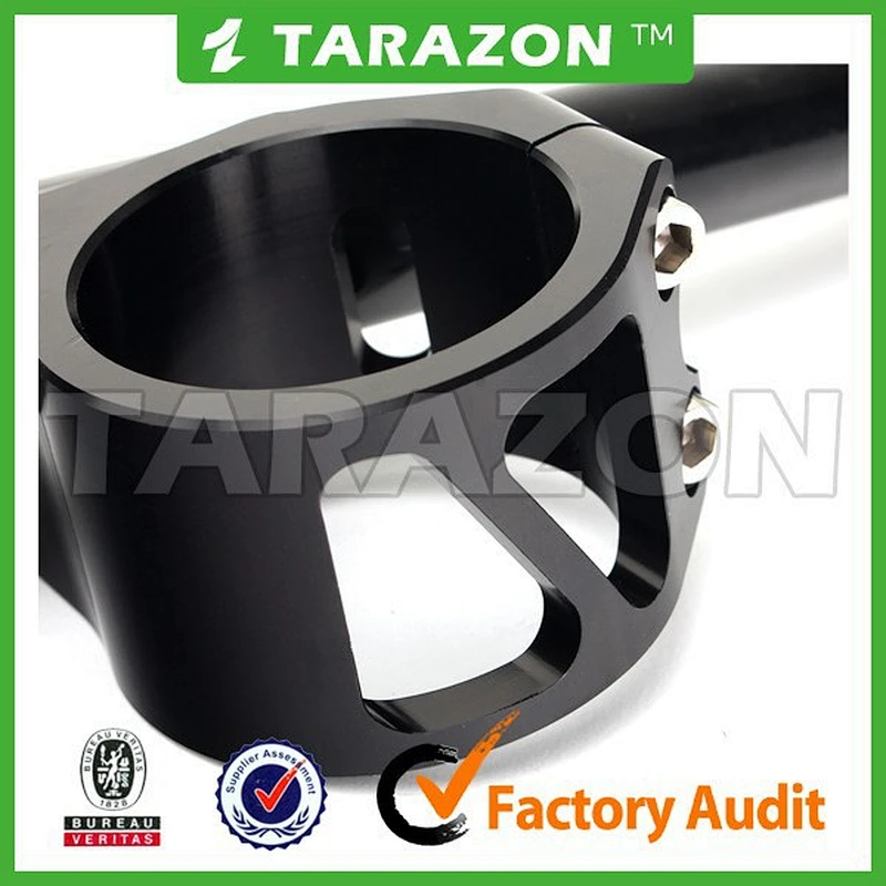 CNC Racing 50mm Aluminum Clip ons Handlebars Handle bar For Kawasaki ZX14R Concours 14