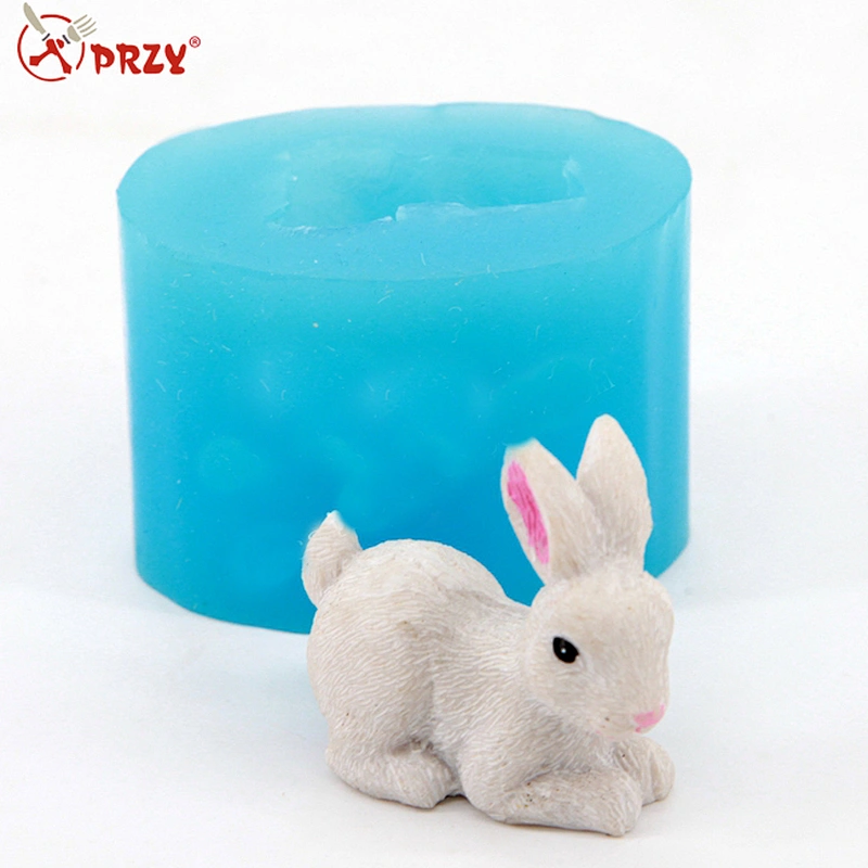 rabbit 3d silicone soap molds animal silicone molds cheap price silicone soap mould