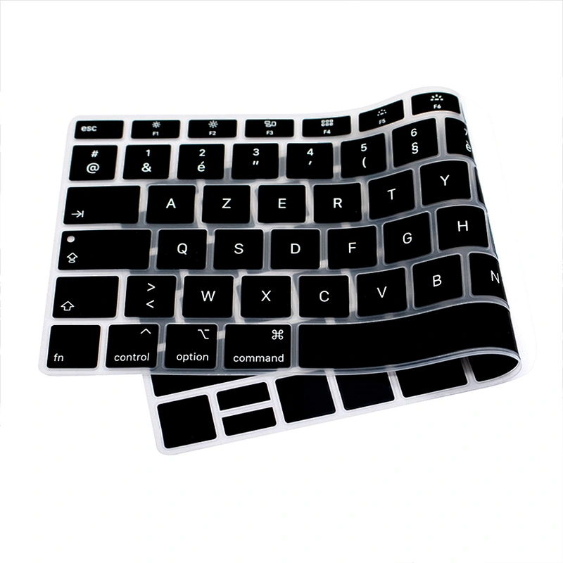 ali baba french custom laptop keyboard skin Silicone Keyboard Cover for Macbook Air 13 Inch A1932 Keyboard Protector EU Version