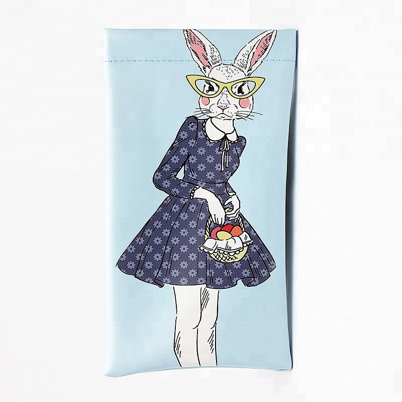 Custom Printing Soft Pouch Sunglasses Case Glasses Pouch