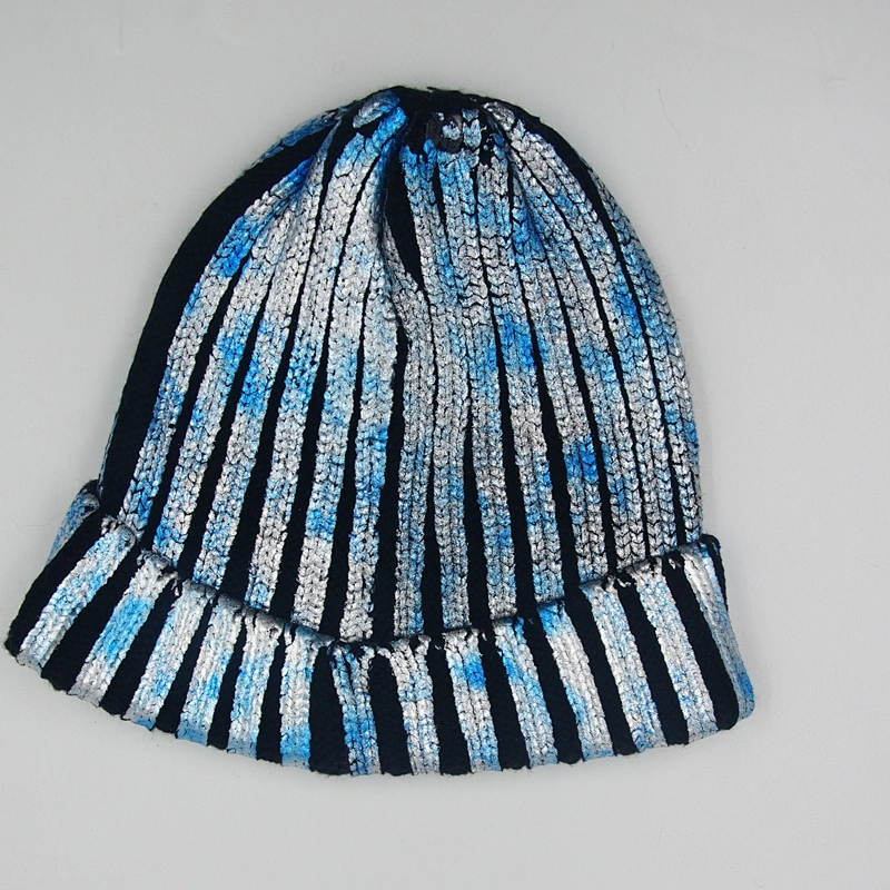 high quality winter women stylish gilding beanie hat wholesale
