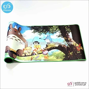 Promotional OEM printed rubber table top mat custom game table mat