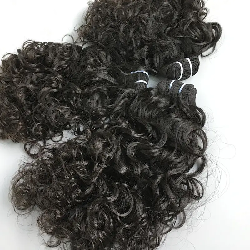 The most popular style soft 10 inch deep wave brazilian hair brazilian human hair bundles