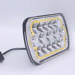 Lightech Auto Car 45w Square 5x7 Led Headlight For Jeep Wrangler
