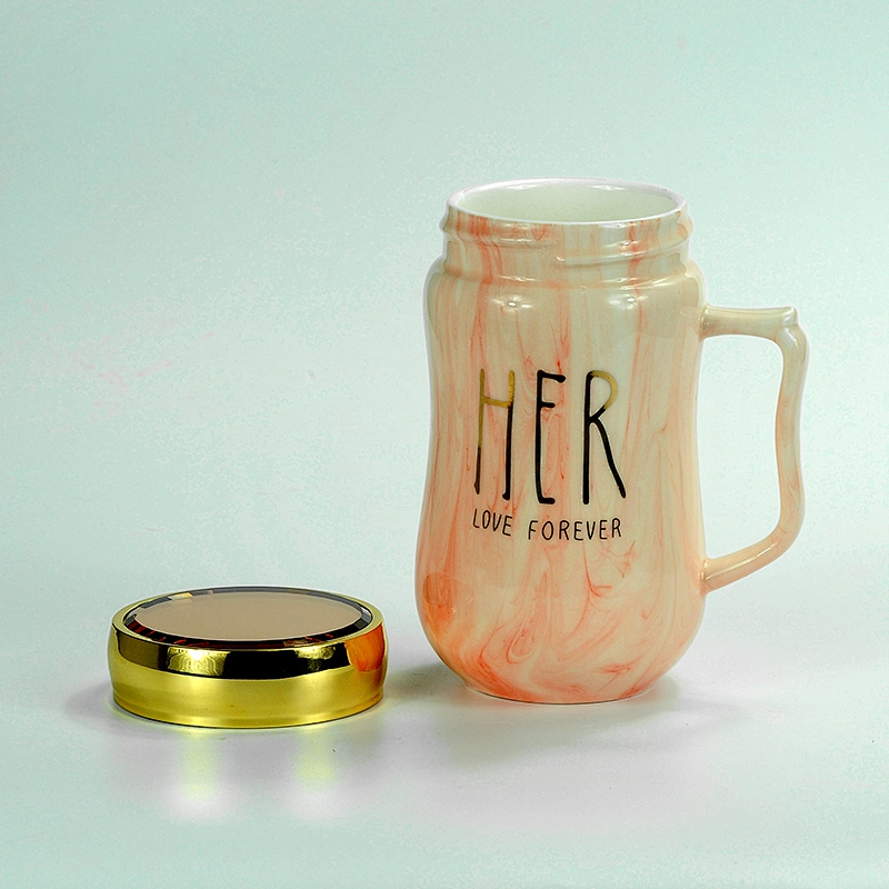 Quality Mixed Order Customized New Style Ceramic Coffee Cup Eco-friendly Porcelain Coffee Mugs with Lid