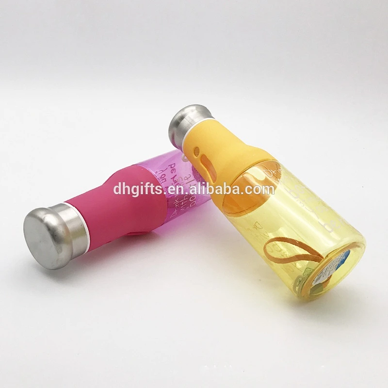 Sports Water Bottle Colorful Plastic Drinking Water Bottle