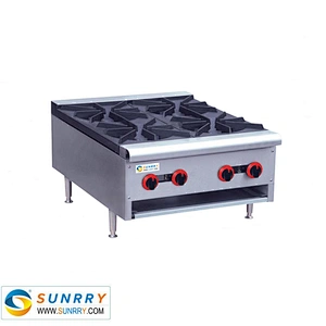 Commercial equipment built-in portable 4 burner freestanding gas stove cooker temperature control valve for sale