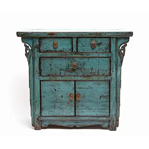 Chinese antique style distressed wooden furniture