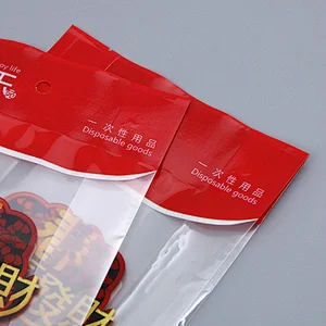 Rectangular PE bags are used for disposable goods