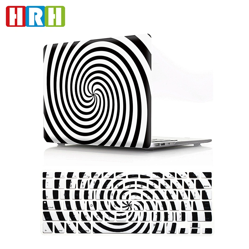 creative case 2 in 1 keyboard cover and hard case sleeve for macbook pro 13 inch touch bar A1706 A1707 A1989 A1990 A1932