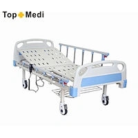 Cheap 2 function medical electric simple hospital bed