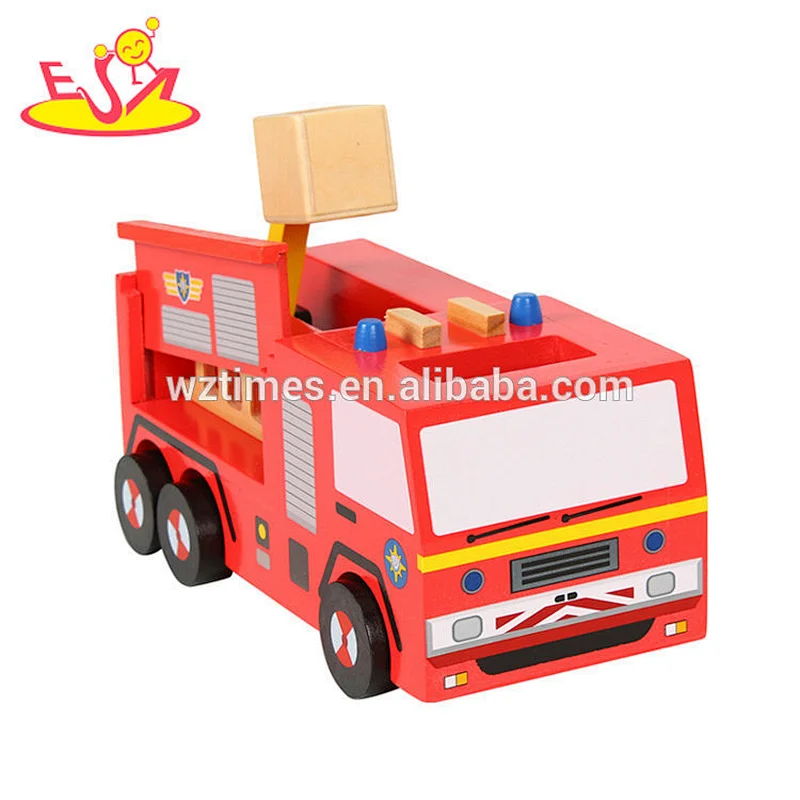2018 new design funny wooden toy car for kids W04A365