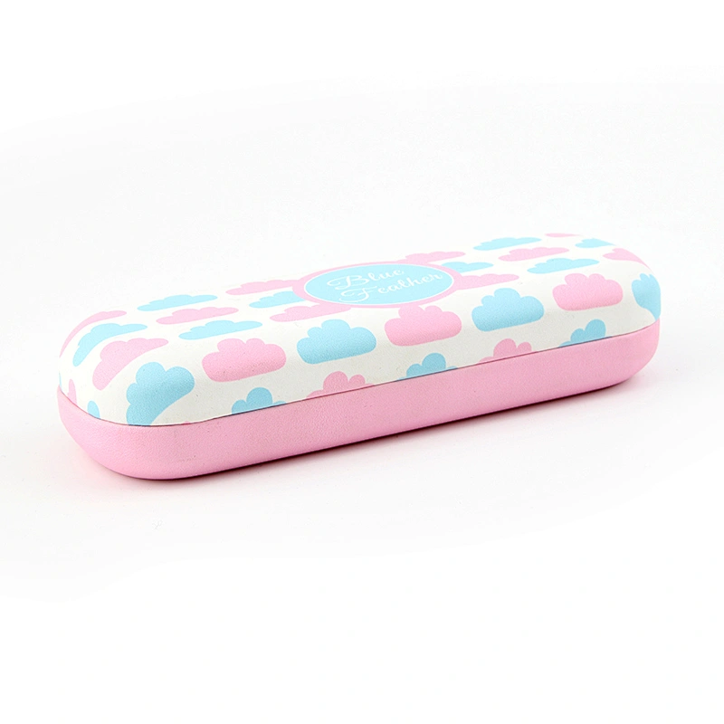 Color Floating Cloud Digital Printing Eyewear Case for Children