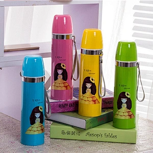 350ml 500ml vacuum cups with 304 stainless steel food grade vacuum flask for sport