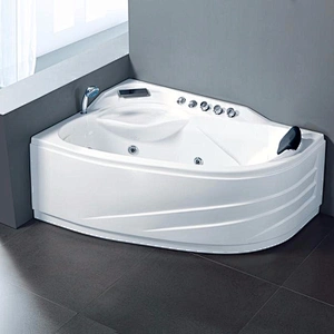 Foshan factory one person luxury hot tub whirlpool massage bathtub