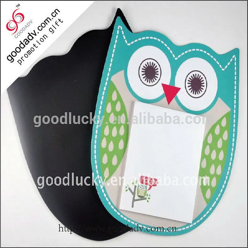 sticky memo pad/magnetic notepad/fridge magnet note pad