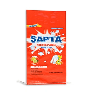 Custom Wholesale Washing Powder Bag Plastic Detergent Packaging Bag
