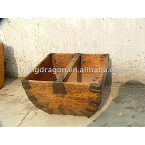 Chinese antique wooden storage box
